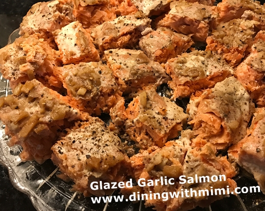 Glazed Garlic Salmon