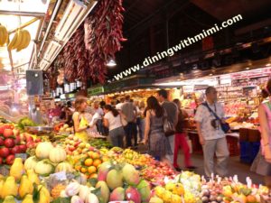 Food Market in Barcelona