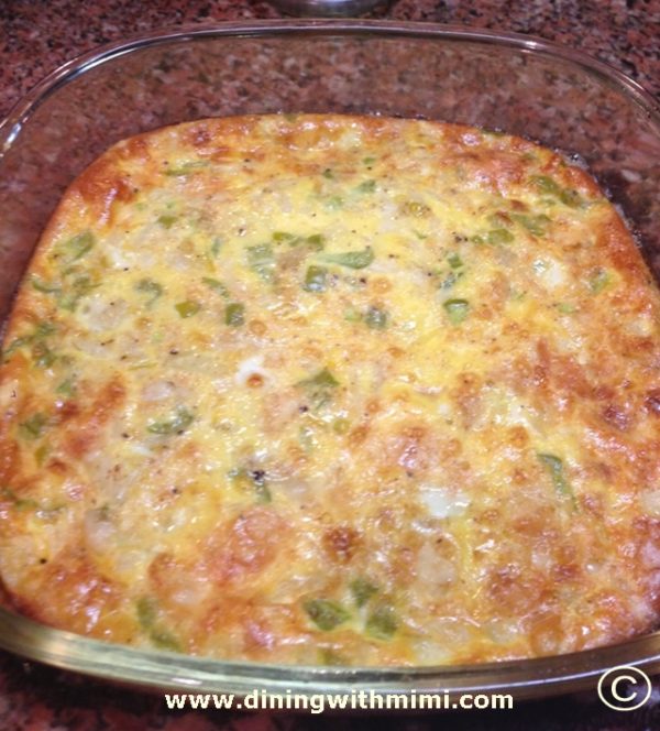 Manchego Frittata Mimi Style - Dining With Mimi