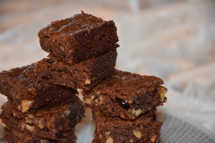 Mimi’s Gluten Free Nutty Fudgy Indulgent Brownies With Coconut